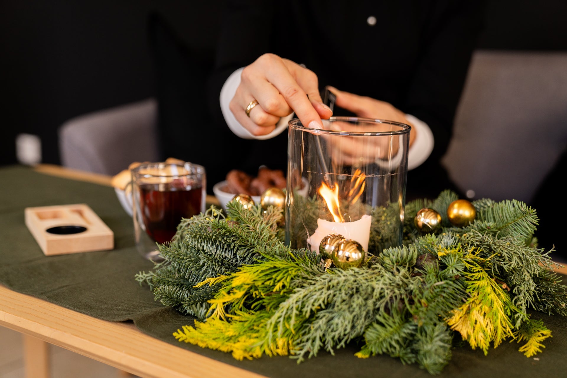 The invention of the Advent wreath – keli-style